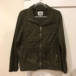 Old Navy cotton utility jacket Sz M